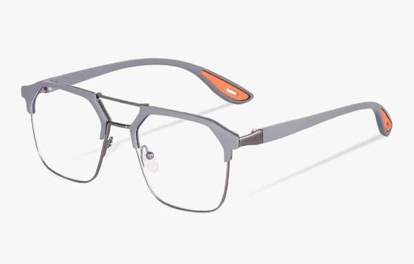 SQUARE FRAME - 55.MM, GREY, 0.00