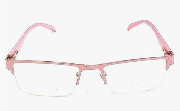 Half rim frame Supra - 44.mm, pink, 0.00 and -4.00 sph