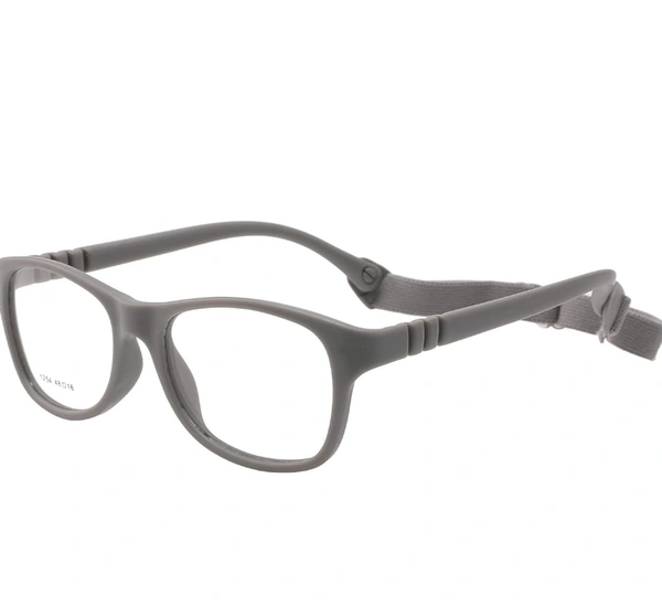 Girls cat eye frame - 48.mm, gray, 6 month, -0.00 and-6.00 SPH AND -2.00CYL BLUE CAT LENS