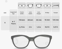 Girls cat eye frame - 48.mm, gray, 6 month, -0.00 and-6.00 SPH AND -2.00CYL BLUE CAT LENS