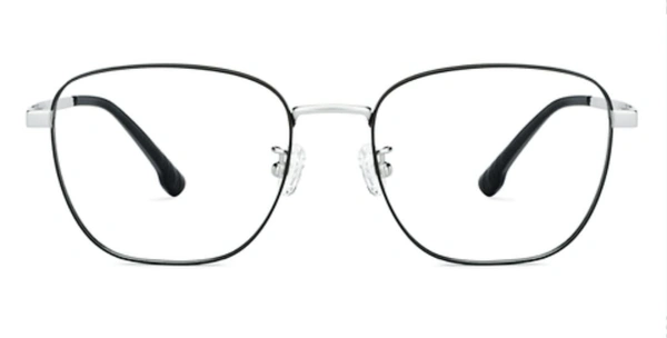 SQUARE FRAME - 54.MM, SILVIR, 0.00 AND-6.00 SPH CYL