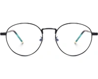 CIRCLE FRAME - 50.MM, Tuatara, 0.00 AND -+2.00 SPH CYL BLUE CAT LENS