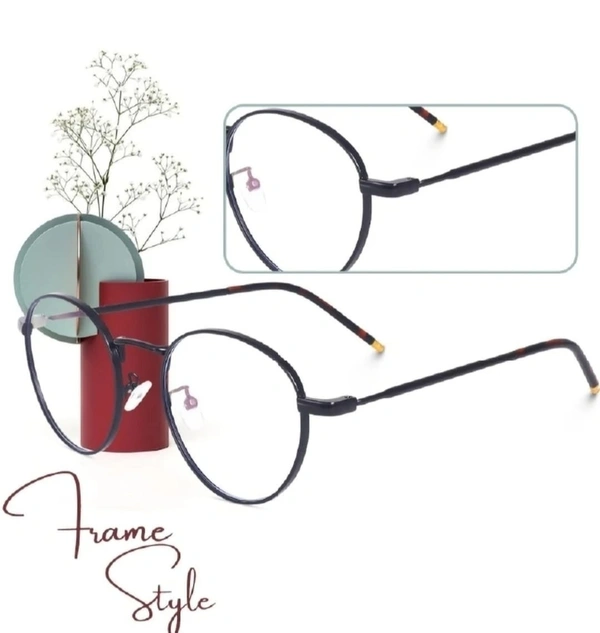 CIRCLE FRAME - 50.MM, Tuatara, 0.00 AND -+2.00 SPH CYL BLUE CAT LENS