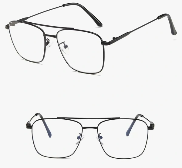 square freme - 54.mm, Black, 0.00 and-+2.00 sph cyl