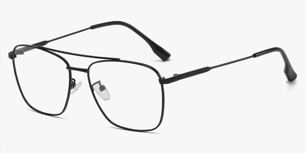 square freme - 54.mm, Black, 0.00 and-+2.00 sph cyl