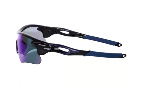 Sports sunglasses  - 55, Black, 0.00