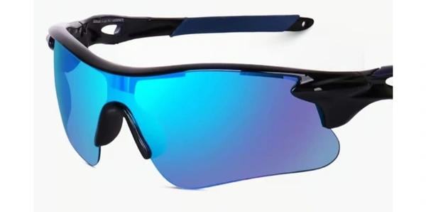 Sports sunglasses  - 55, Black, 0.00