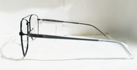 metal square frame - 54mm, Black, 0.00 and 2.00 sph cyl