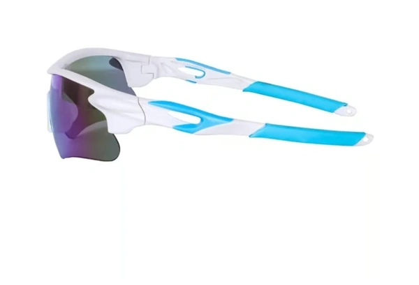 Sports sunglasses  - 55.mm, White, 0.00