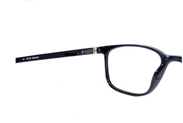 square frame fidre - 52.MM, Black, 0.00 AND -6.00 SPH AND 0.00AND _+2.00SPH