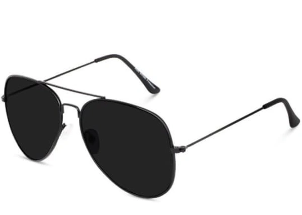 Aviator  Sunglass B2 - 54.mm, Black, 0.00