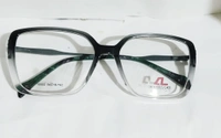 ladies square frame - 54.mm, dual colour, 0.00 and 6.00 sph BLUE CAT LENS