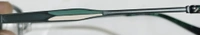 ladies square frame - 54.mm, dual colour, 0.00 and 6.00 sph BLUE CAT LENS