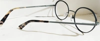 circle metal frame - 52.mm, Fuscous Gray, 0.00 sa _+3.00 sph cyl