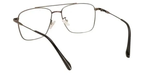 Square Frame - 52.mm, brown, 0.00 and-5.00 sph