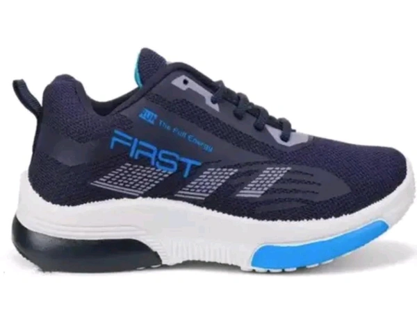 ITALIAN KICKS Running Sports Latest Stylish Casual Lace up lightweight black walking gym Casuals for Men - Ind-8