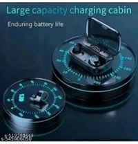 M10 wireless bluetooth and heaphones V5.3 Bluetoot wireless earbuds BLUETOOTH WITH 2200MAH BATTERY CAPACITY UPTO 17 HOURS PLAYTIME - Free