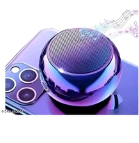 Electro Mania  BEST Bluetooth Speaker Mini Electroplating Round Steel Speaker  - Free