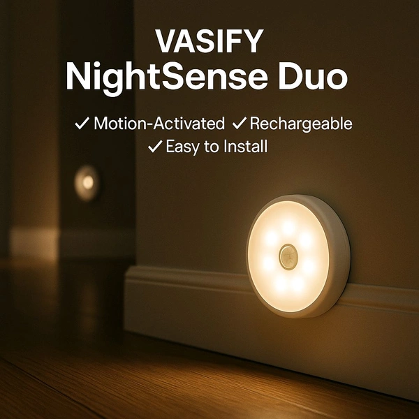 VASIFY NightSense Duo (Pack of 2)
 - White, 83 Mm And Motai 20mm