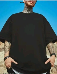 Powerfull Black Mens T-Shirt  - Black, Xs