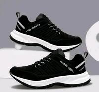 High Quality Black Sneaker For Men  - Black, 10