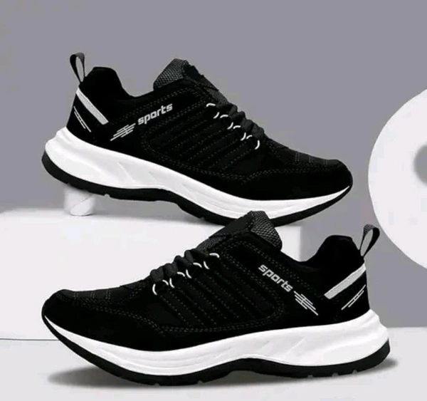 High Quality Black Sneaker For Men  - Black, 10