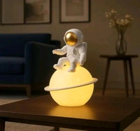 3-D Angle Astronod Lamp For Men With Moon Light 