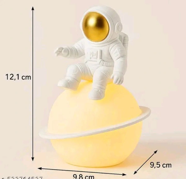 3-D Angle Astronod Lamp For Men With Moon Light 