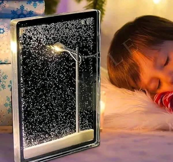 2-D Streeght Light Snow Fall Model , With High Quality Finishing 