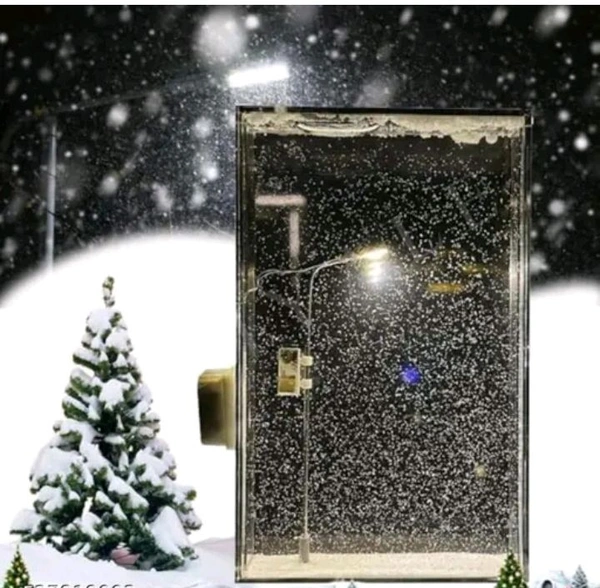 2-D Streeght Light Snow Fall Model , With High Quality Finishing 