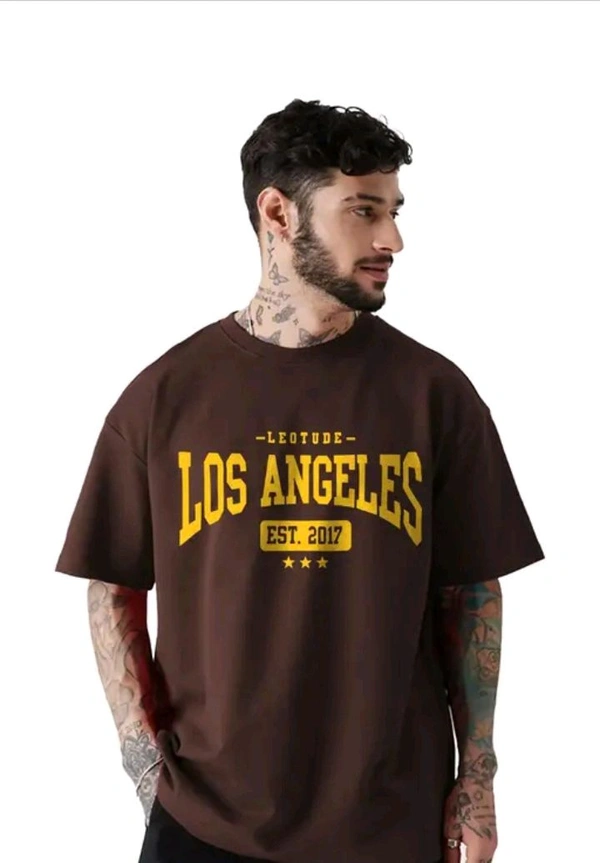 Los Angeles Premiere High Quality T-Shirt..  - Nutmeg Wood Finish, M