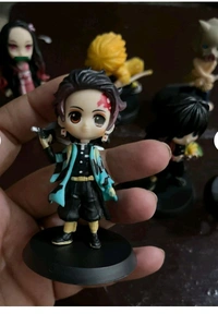 VAuraa High Quality 6 Demon's SLAYER Standing Action Figure . With Premium Finishing.
