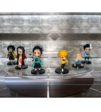 VAuraa High Quality 6 Demon's SLAYER Standing Action Figure . With Premium Finishing.