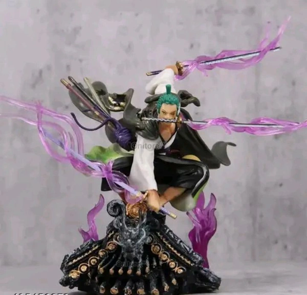 One Piece Roronoa Very Premium Quality Action Figure In Doobs Pose . 