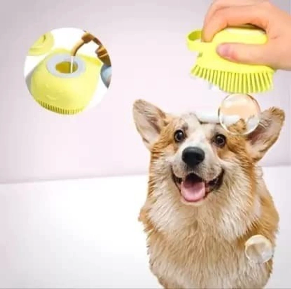 Dog bath brush - Multicolor