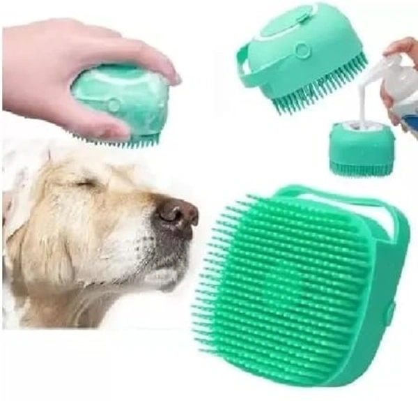 Dog bath brush - Multicolor