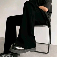 Korean Pant For Black - Black, 34
