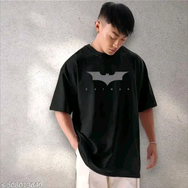Oversized T Shirt Men - Black, S