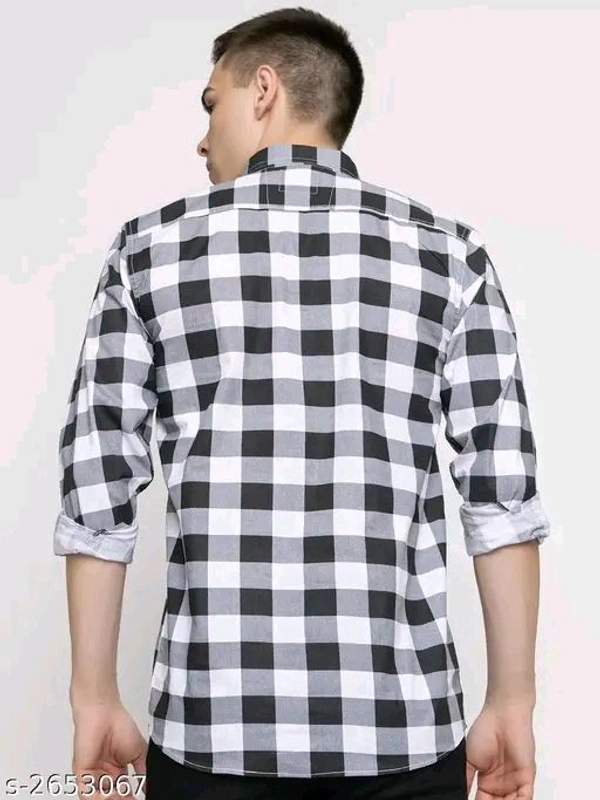 Frekman Stylish Cotton Blend Printed Men Shirt  - M