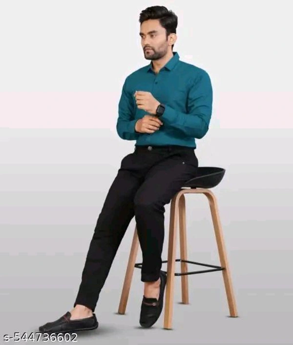 Formal Shirts - Teal, S