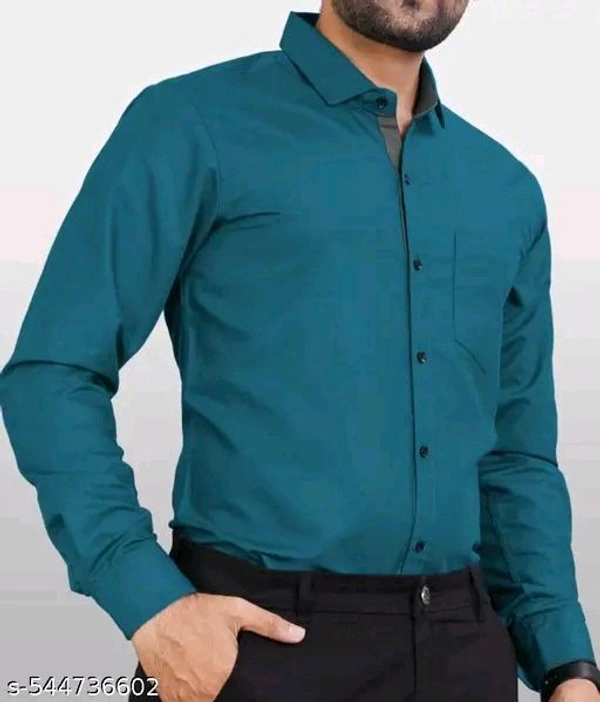 Formal Shirts - Teal, XXL