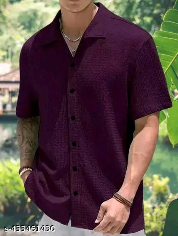 Popcorn Shirt - Purple, M