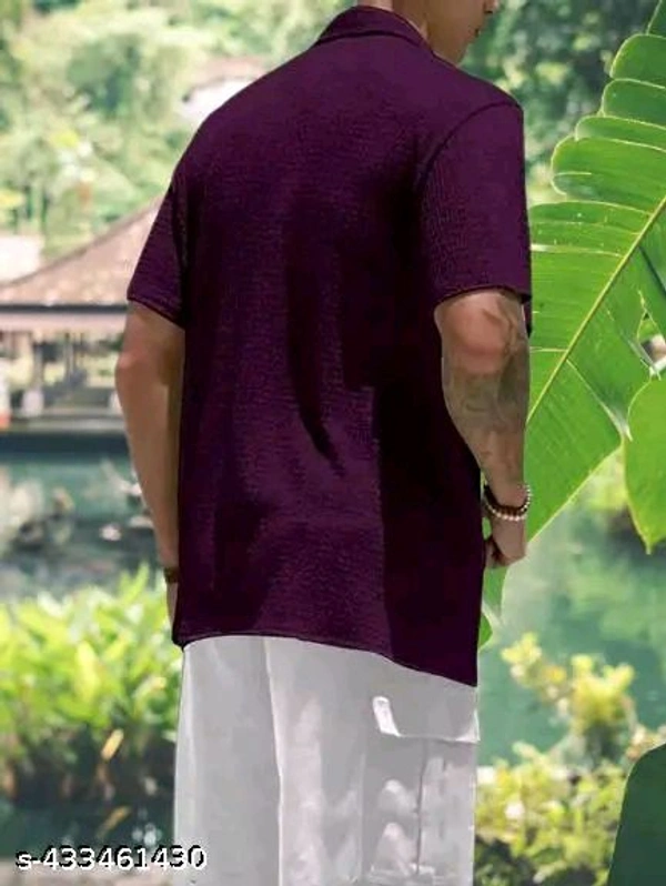 Popcorn Shirt - Purple, M