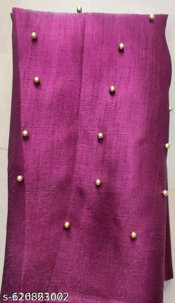 Erode Silk Saree, Separate Blouse Piece - Red, Free