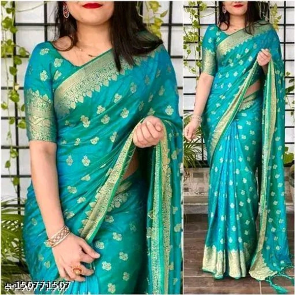 Alisha Refined Silk Saree - Free Size