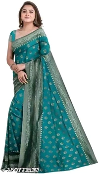 Alisha Refined Silk Saree - Free Size