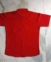 Plain Shirt Red - Red, L