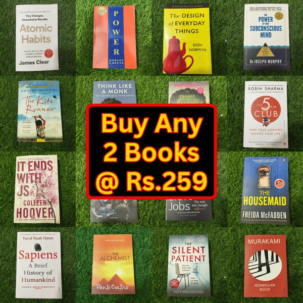 Buy Any 2 Books @ Rs.259 – Choose Any Two Titles from Our Entire Collection. No Restrictions, No Questions Asked – Get Books At Low Price Now!
