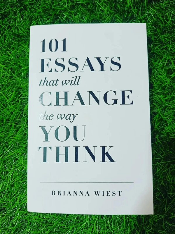 101 Essays That Will Change The Way You Think by Brianna Wiest | Deep Life Reflections Book, Self-Discovery Guide, Thought-Provoking Bestseller
