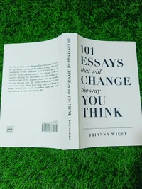 101 Essays That Will Change The Way You Think by Brianna Wiest | Deep Life Reflections Book, Self-Discovery Guide, Thought-Provoking Bestseller